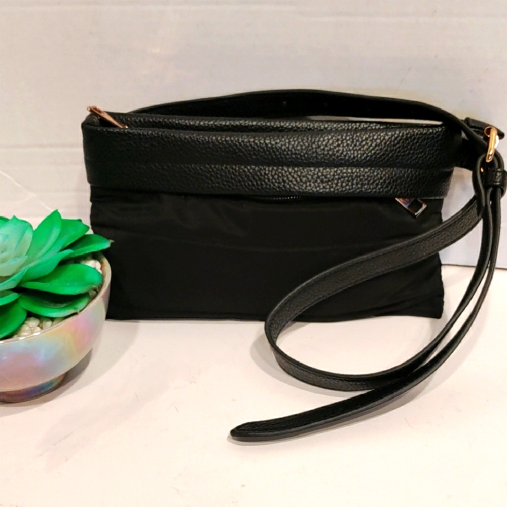 A New Day Belt Bag Black Puffer Fanny Pack